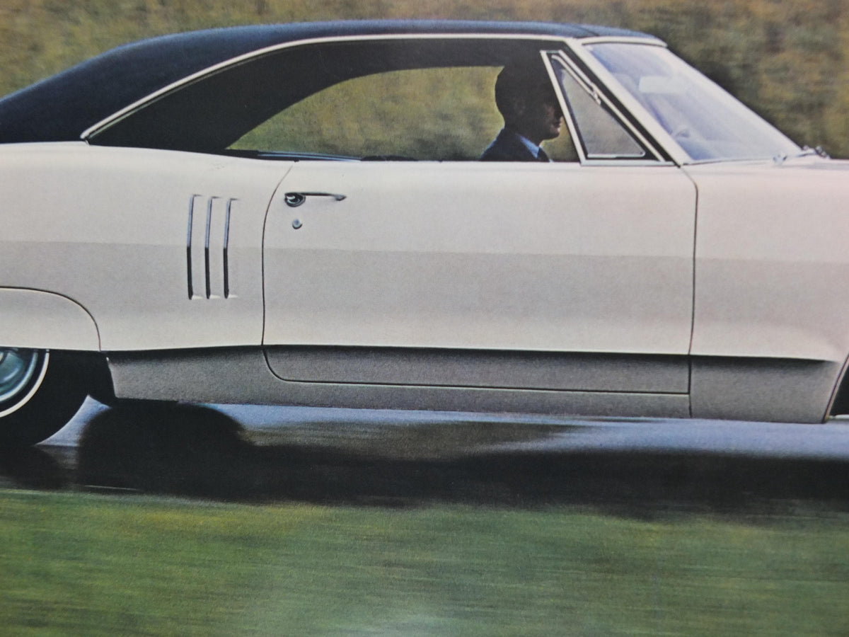 1966 Pontiac GTO Poster, the original American Muscle Car, 2+2 OHC-6, General Motors, GM, automobile and car wall art decor