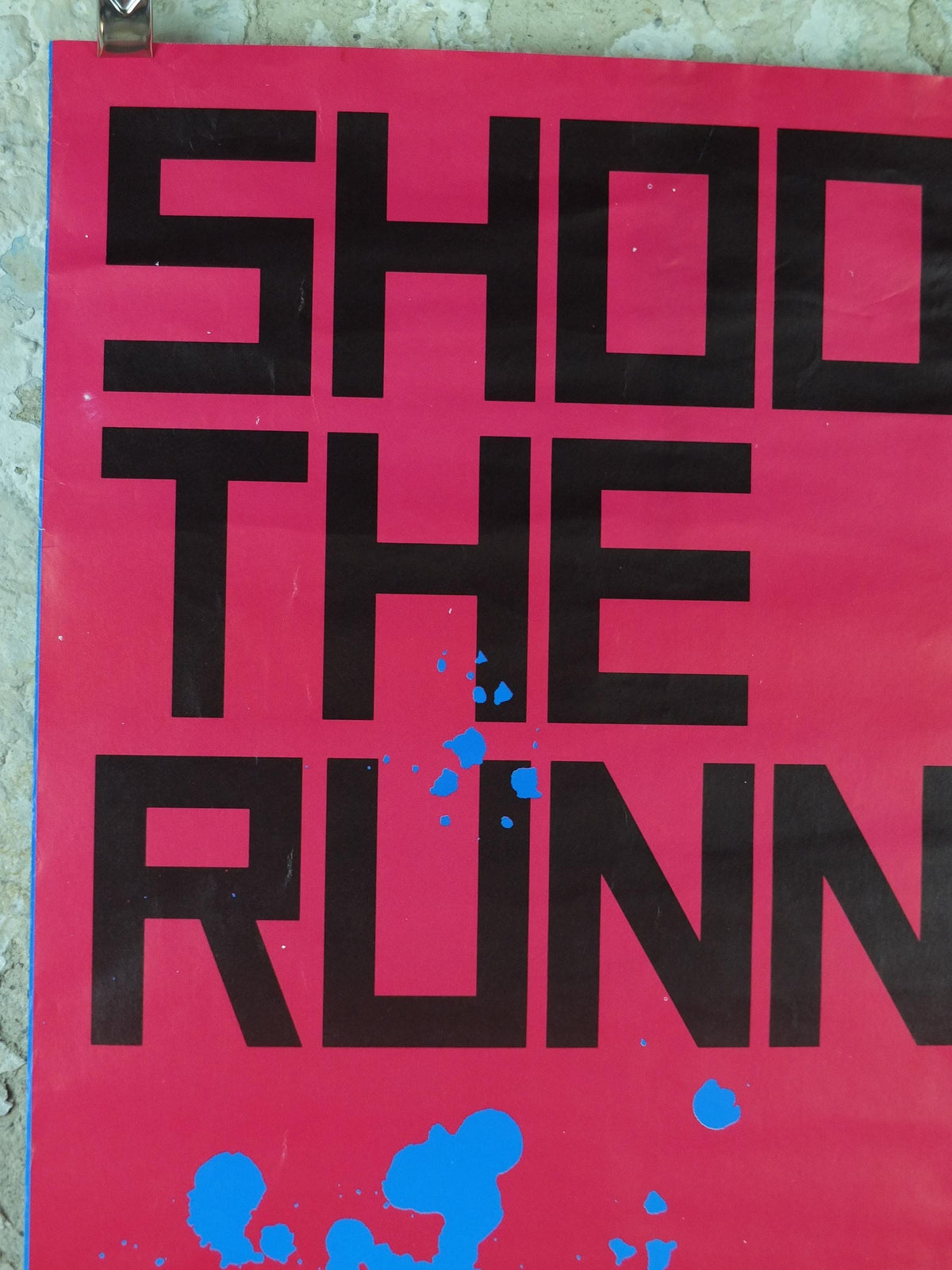 2006 signed Kasabian Poster, Shoot the Runner, signed by Tom, Sergio, Ian and Chris, alternative British Rock, Britpop, music wall art decor