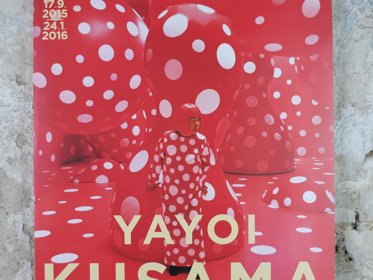 2016 Yayoi Kusama Poster, Guidepost to the New Space 2012, Louisiana Museum of Modern Art, Pop Art, Minimalism Feminism, wall art decor