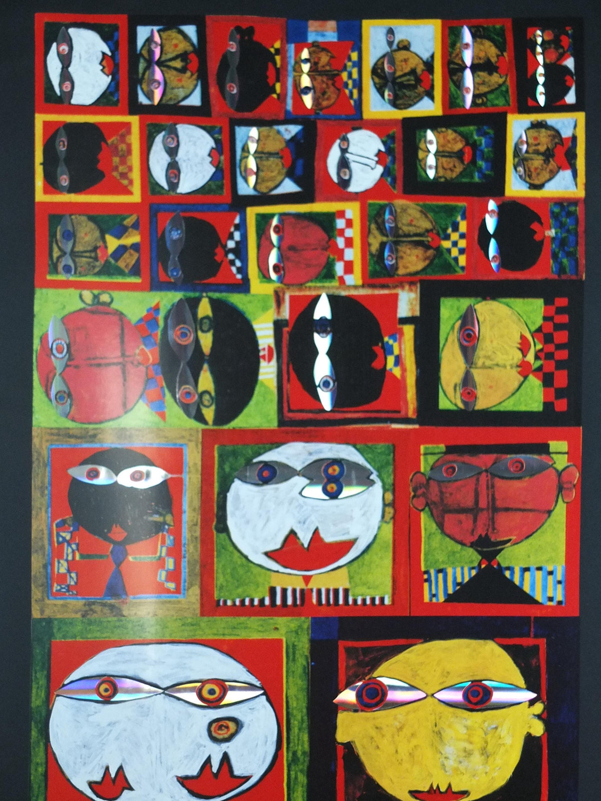 1999 Friedensreich Hundertwasser Poster, We live in Paradise, Wir leben im Paradies, wall art decor