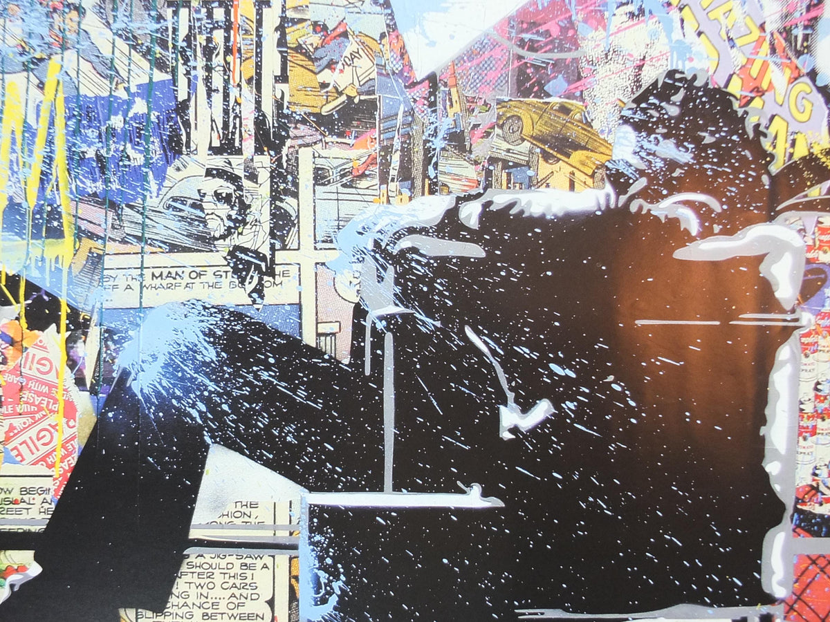 2012 Mr Brainwash Poster, Max Spray, Felix Campbell Soup Spray Can, Life is Beautiful, Pop Art gallery exhibition, wall art decor