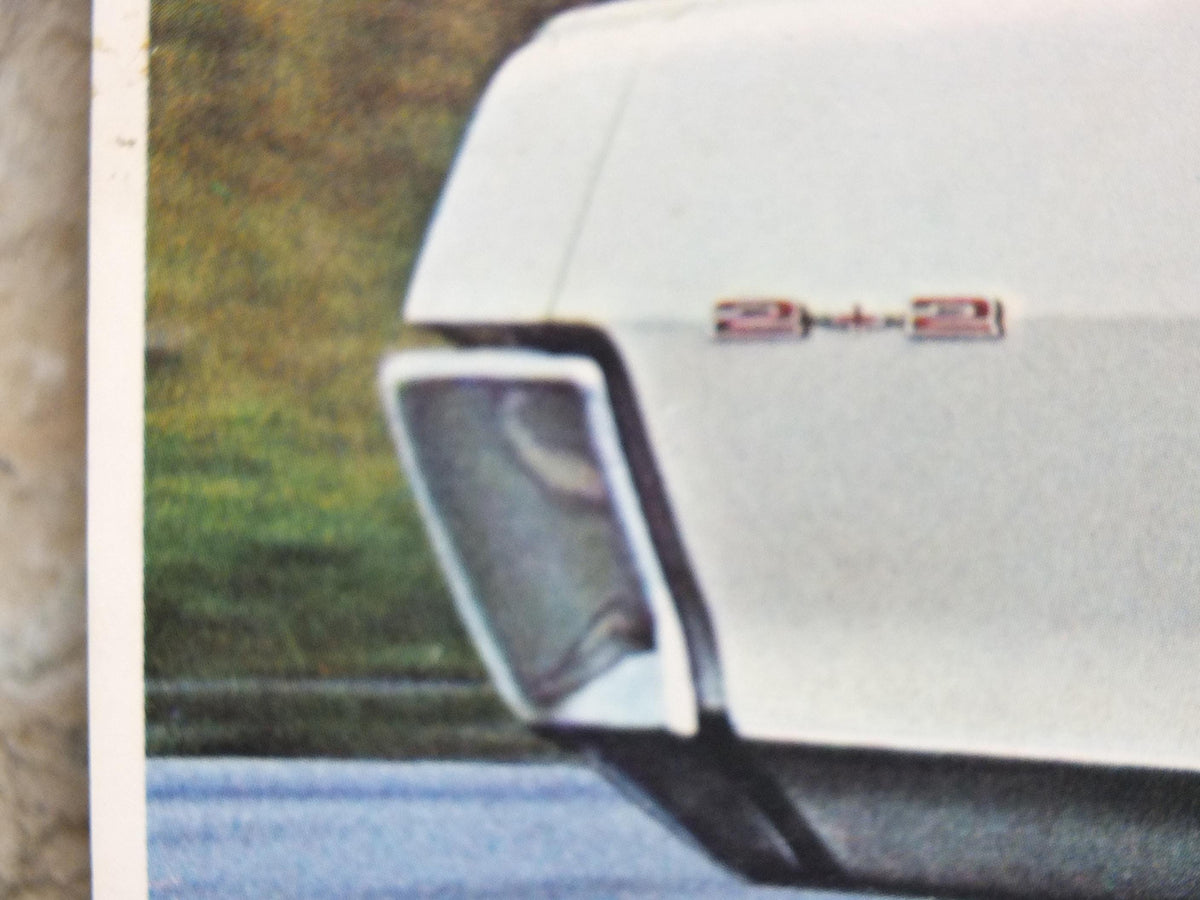 1966 Pontiac GTO Poster, the original American Muscle Car, 2+2 OHC-6, General Motors, GM, automobile and car wall art decor