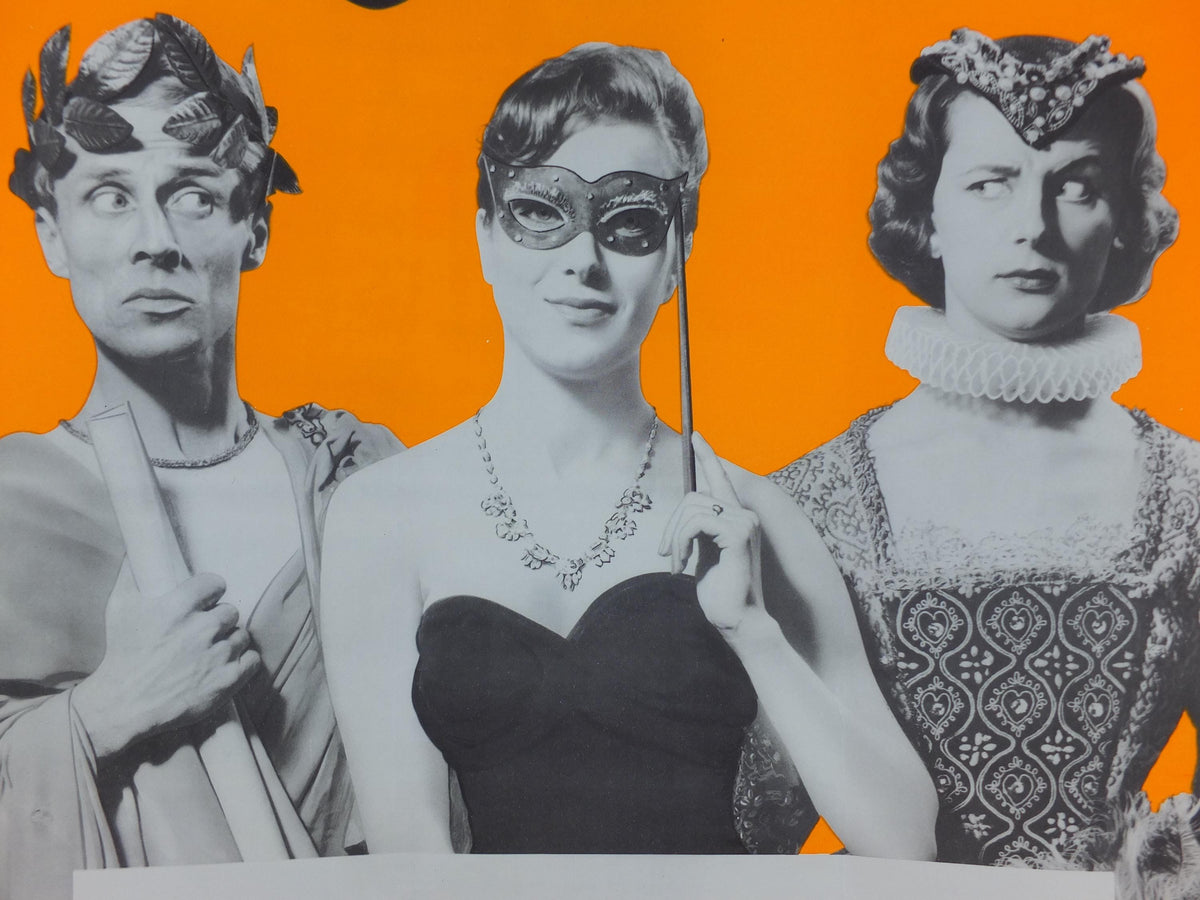 London Underground Tube Poster, Masquerade, Someone isn't using Amplex, deodorant advertising, wall art retro 1970s decor