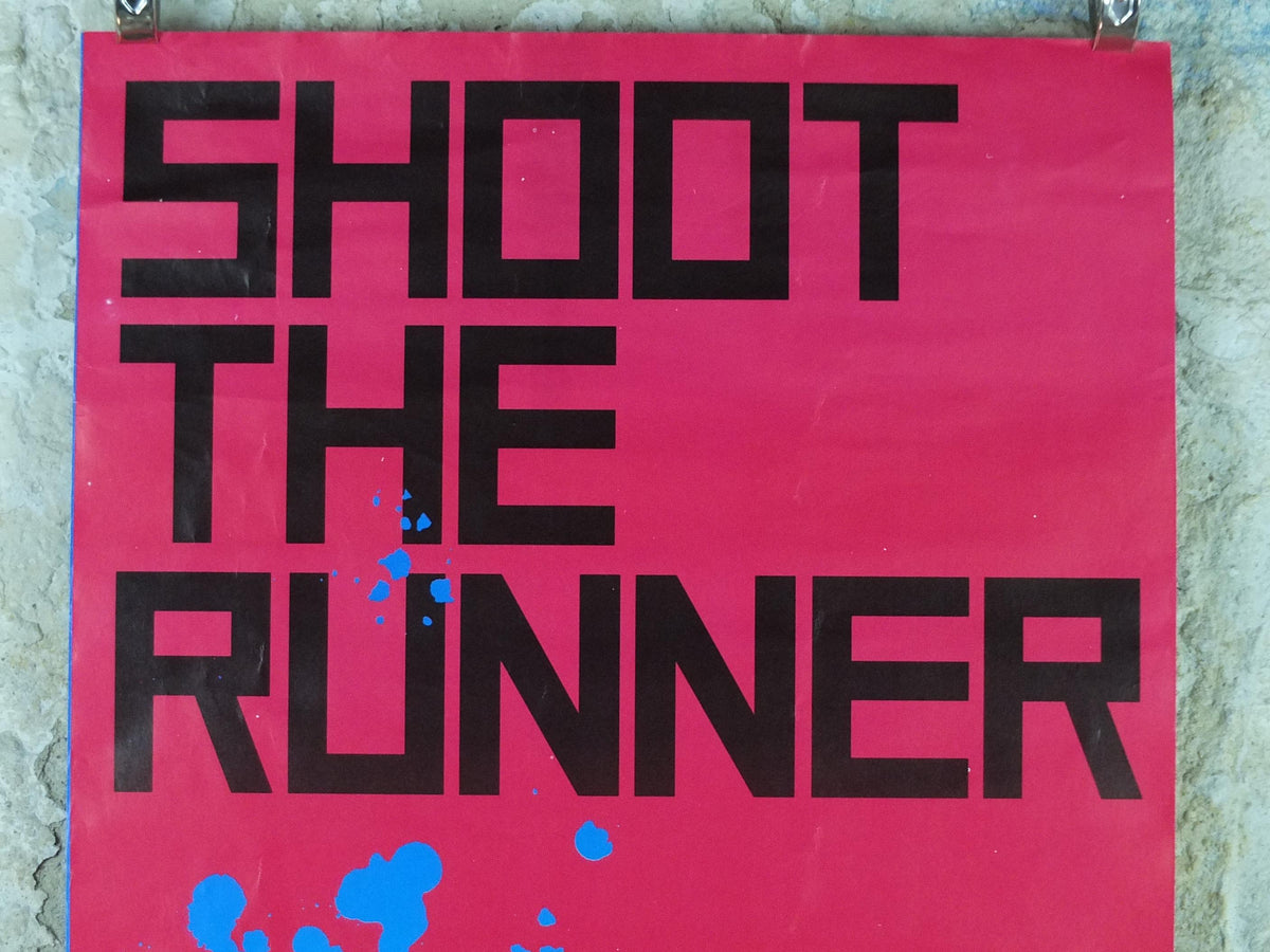 2006 signed Kasabian Poster, Shoot the Runner, signed by Tom, Sergio, Ian and Chris, alternative British Rock, Britpop, music wall art decor