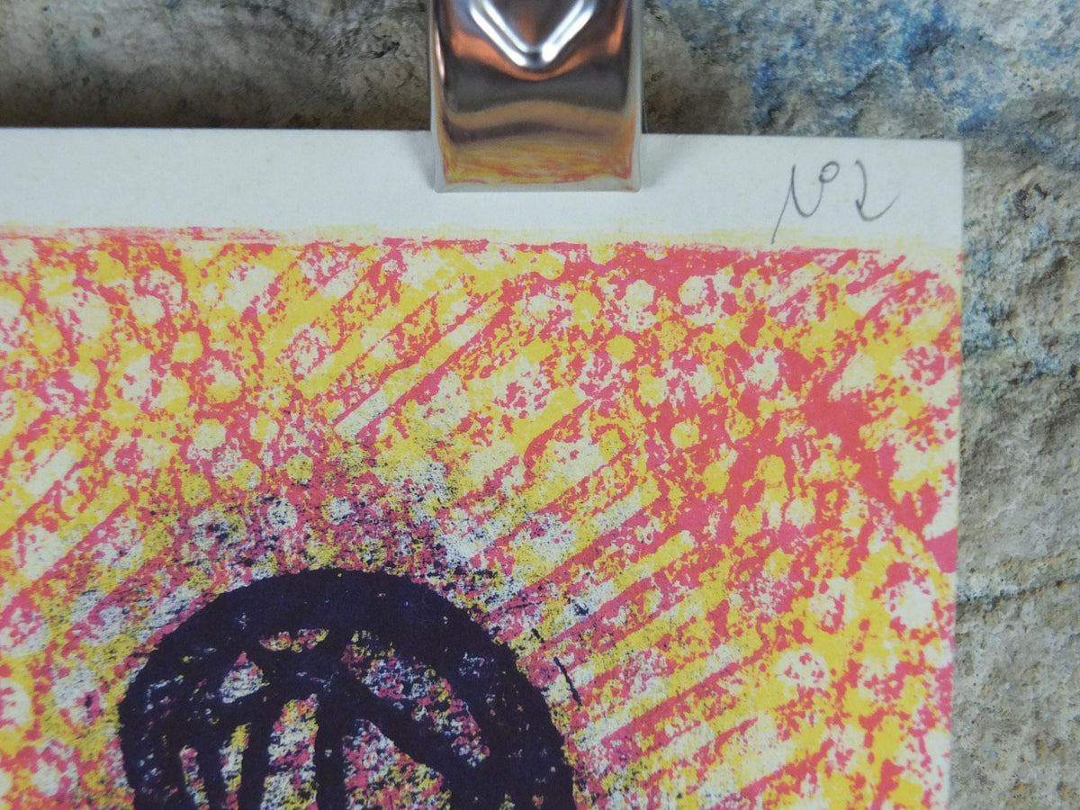 1971 Max Ernst Poster, Pour l'Orangerie 1971, For the Orangerie, Tuileries dada expressionism, artist gallery exhibition wall art decor