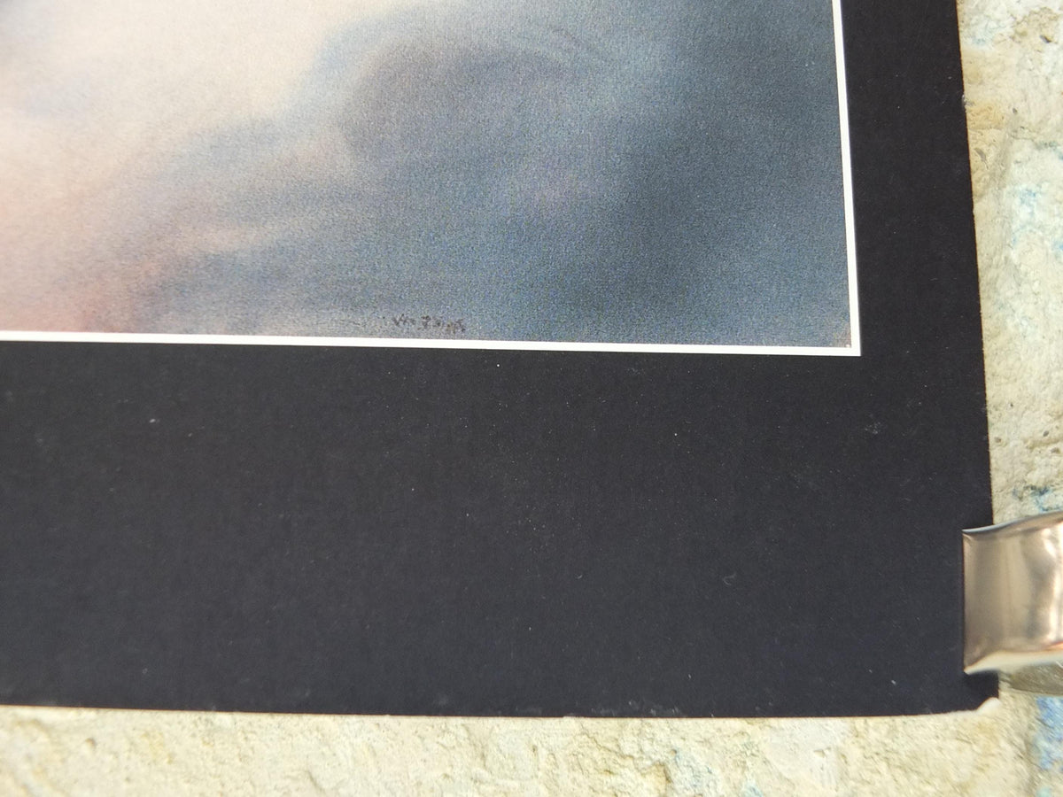 Vintage Gandalf and The Balrog by John Howe Poster, Tolkien, Lord of the Rings, Fellowship of the Ring, illustration print, wall art decor