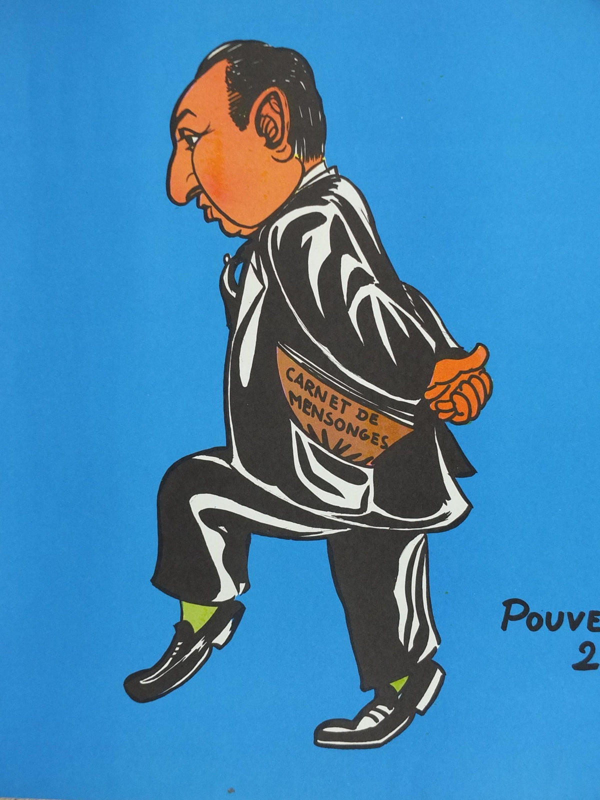1976 French Labour Unions Poster, Imprimerie Chaix, CGT and FSM, workers rights better pay and conditions, wall art decor