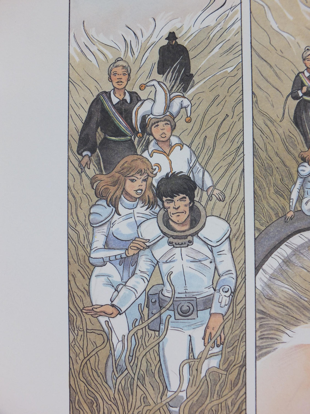 1993 Signed Annie Goetzinger Poster, French Comic Festival, 11e Fête de la B.D. du Pays de Montbéliard, Audincourt, France wall art decor