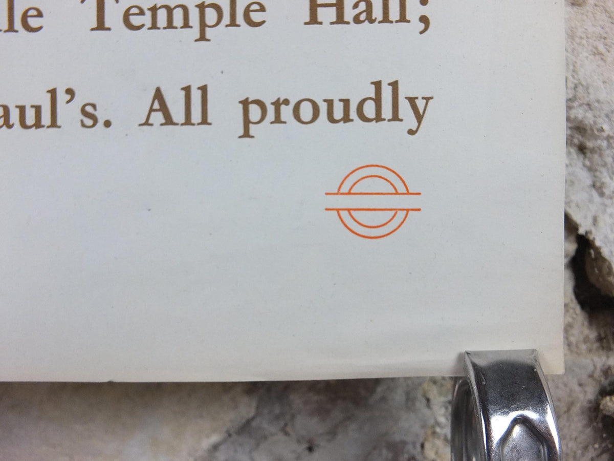 1962 Tower of London Poster, London Underground , Festival of the City of London, by Hanna Weil, The Tube, travel history, wall art decor