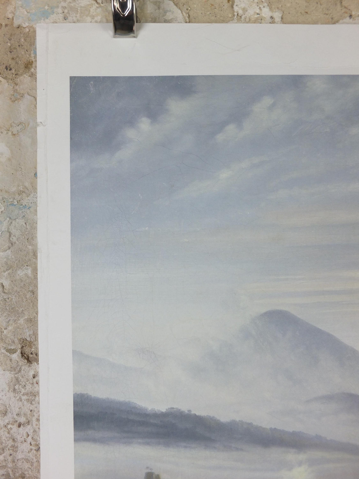 2006 Caspar David Friedrich Poster, Wanderer above the Sea of Fog, Romanticism, gallery exhibition, wall art decor