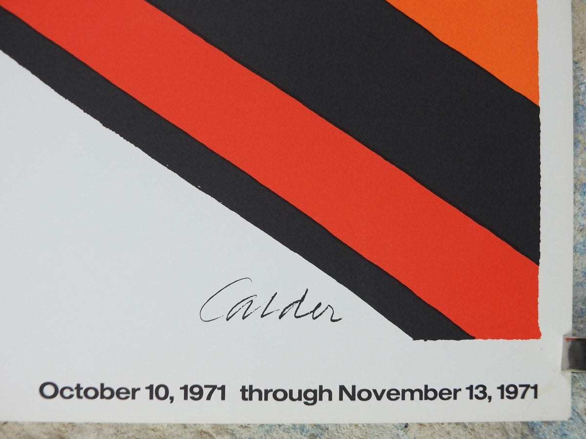 1971 Alexander Calder Poster, The Frog and the Sea, La Grenouille et La Scie, 1969, Innovative Mobiles artist, gallery wall art decor