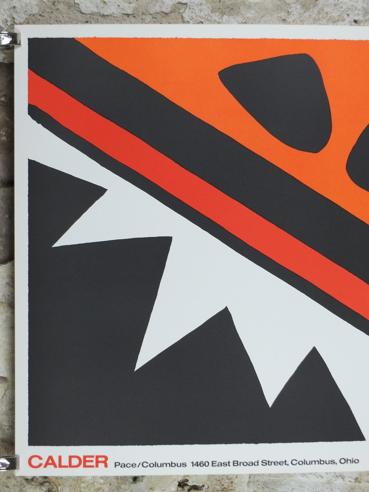 1971 Alexander Calder Poster, The Frog and the Sea, La Grenouille et La Scie, 1969, Innovative Mobiles artist, gallery wall art decor