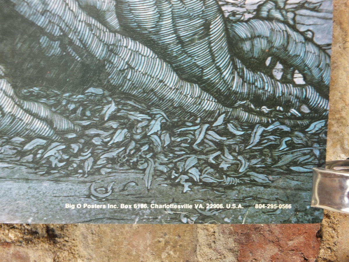 1977 Twelve Towers at Dawn Poster, GA37 squabbling goblins by Rodney Matthews, Big O Posters, fantasy wall art decor
