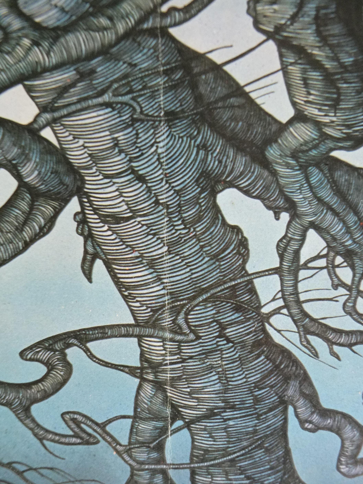 1977 Twelve Towers at Dawn Poster, GA37 squabbling goblins by Rodney Matthews, Big O Posters, fantasy wall art decor