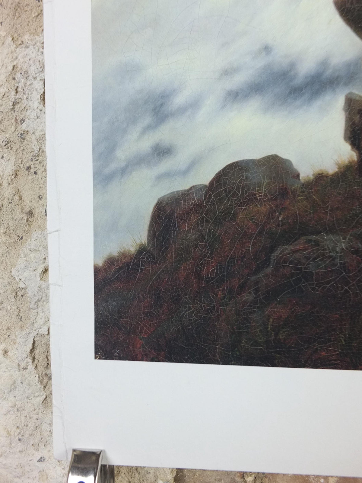 2006 Caspar David Friedrich Poster, Wanderer above the Sea of Fog, Romanticism, gallery exhibition, wall art decor