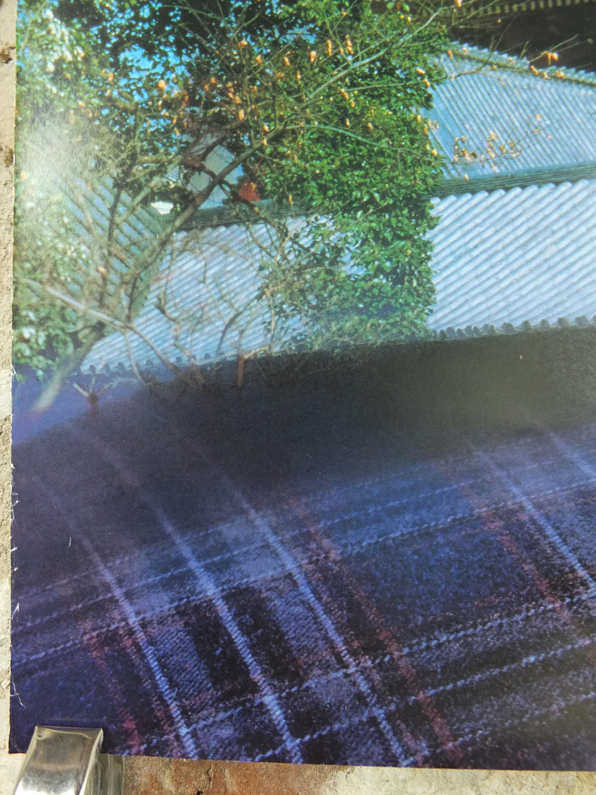 1970s Japan Poster, British Caledonian Airways, Zojoji Temple 増上寺, Tartan Aviation, travel wall art decor
