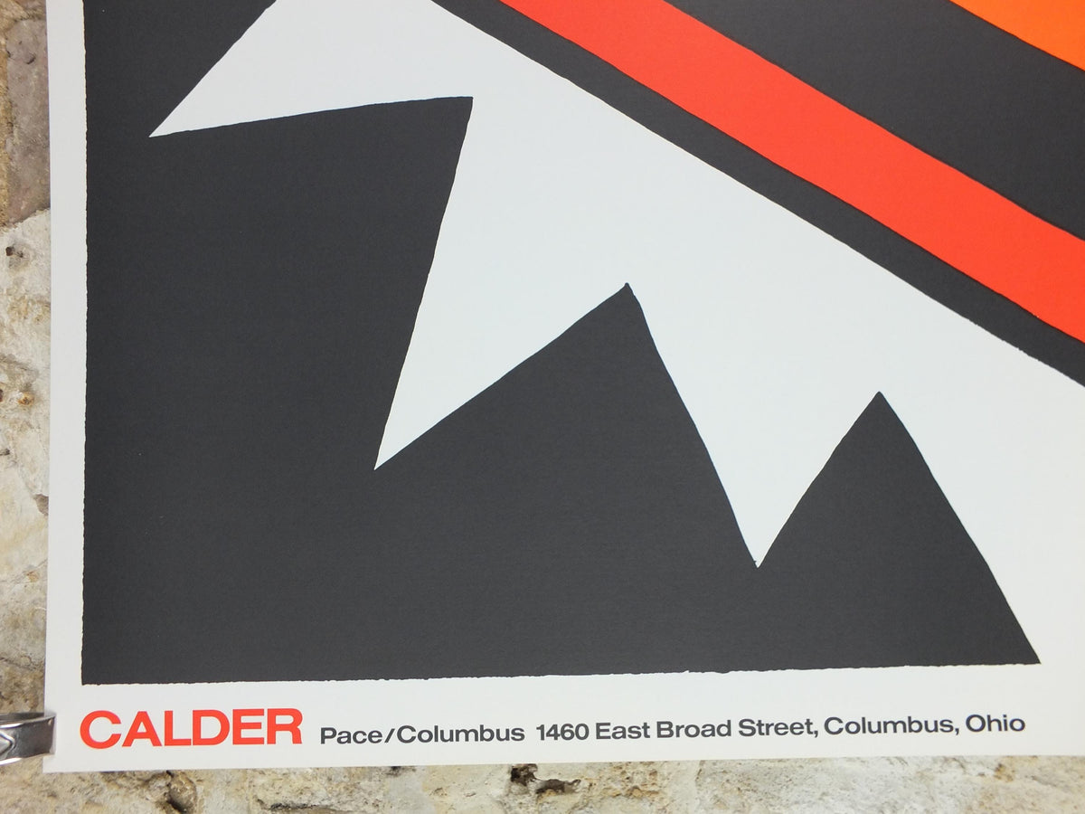 1971 Alexander Calder Poster, The Frog and the Sea, La Grenouille et La Scie, 1969, Innovative Mobiles artist, gallery wall art decor