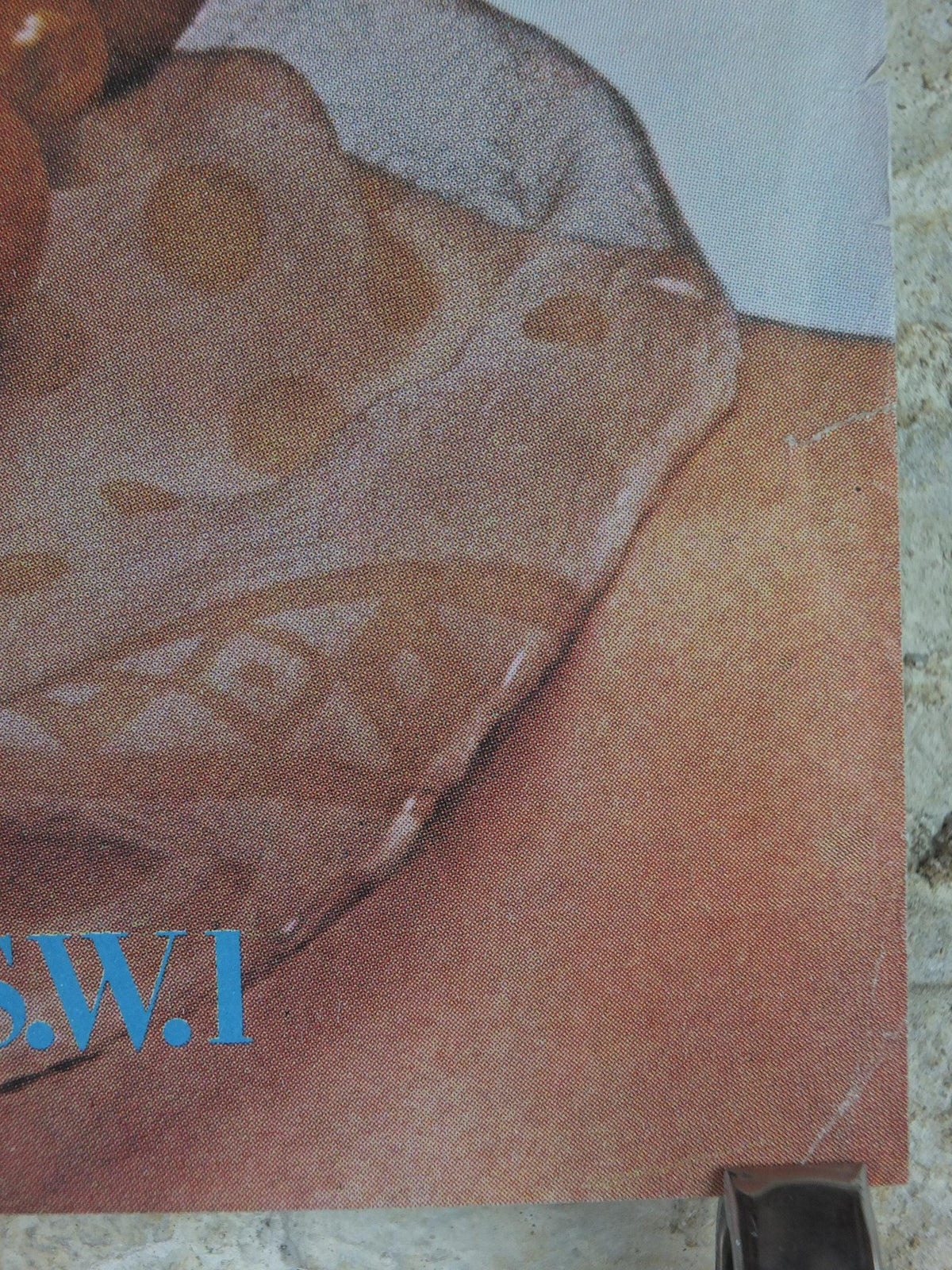 1970 Vogue Magazine Cover Poster, Maudie James, February 1970, British Vogue, Guy Bourdin, fashion Advertising wall art decor