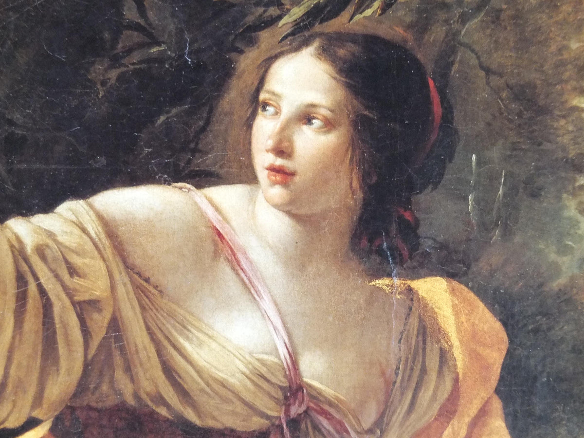 1990 Simon Vouet Poster, Heavenly Charity, La Charite Celeste, Grand Palais, French baroque, artist gallery exhibition wall art decor