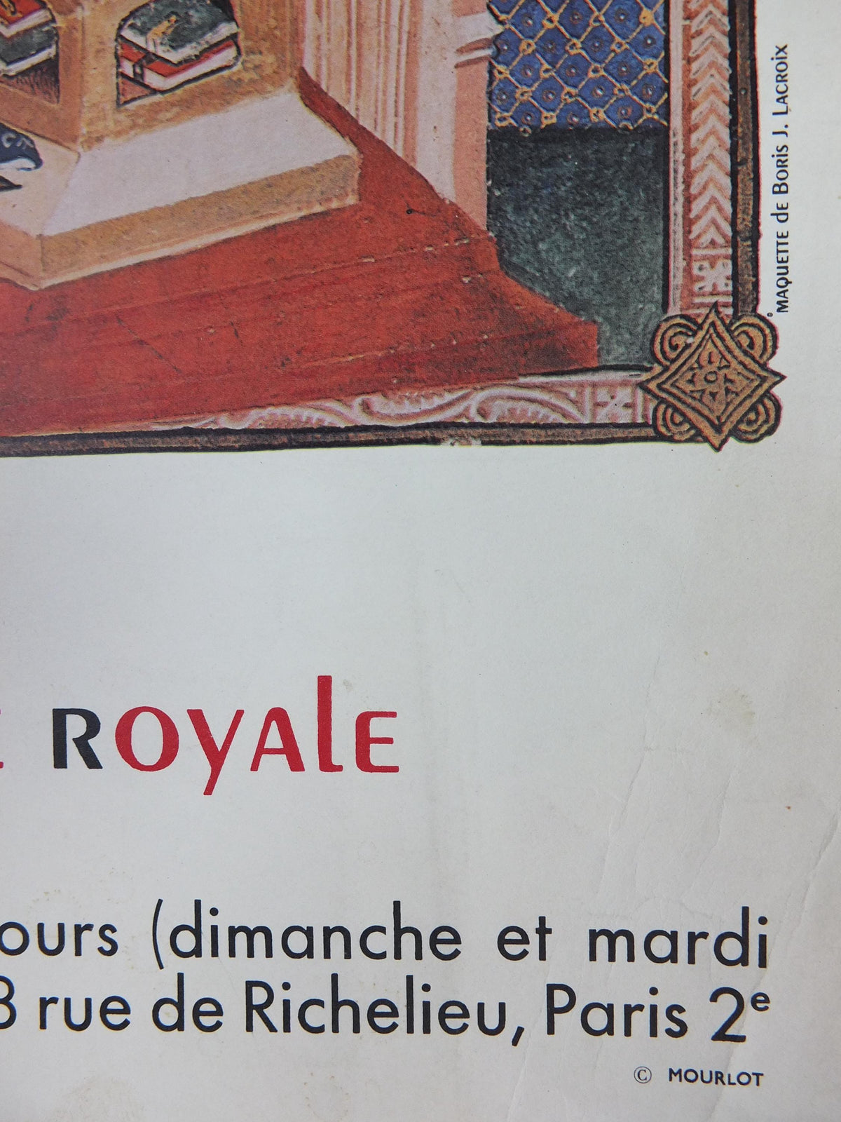 1968 King Charles V Poster, French Royal Library : 600 years anniversary, Bibliotheque Nationale Paris, wall art decor
