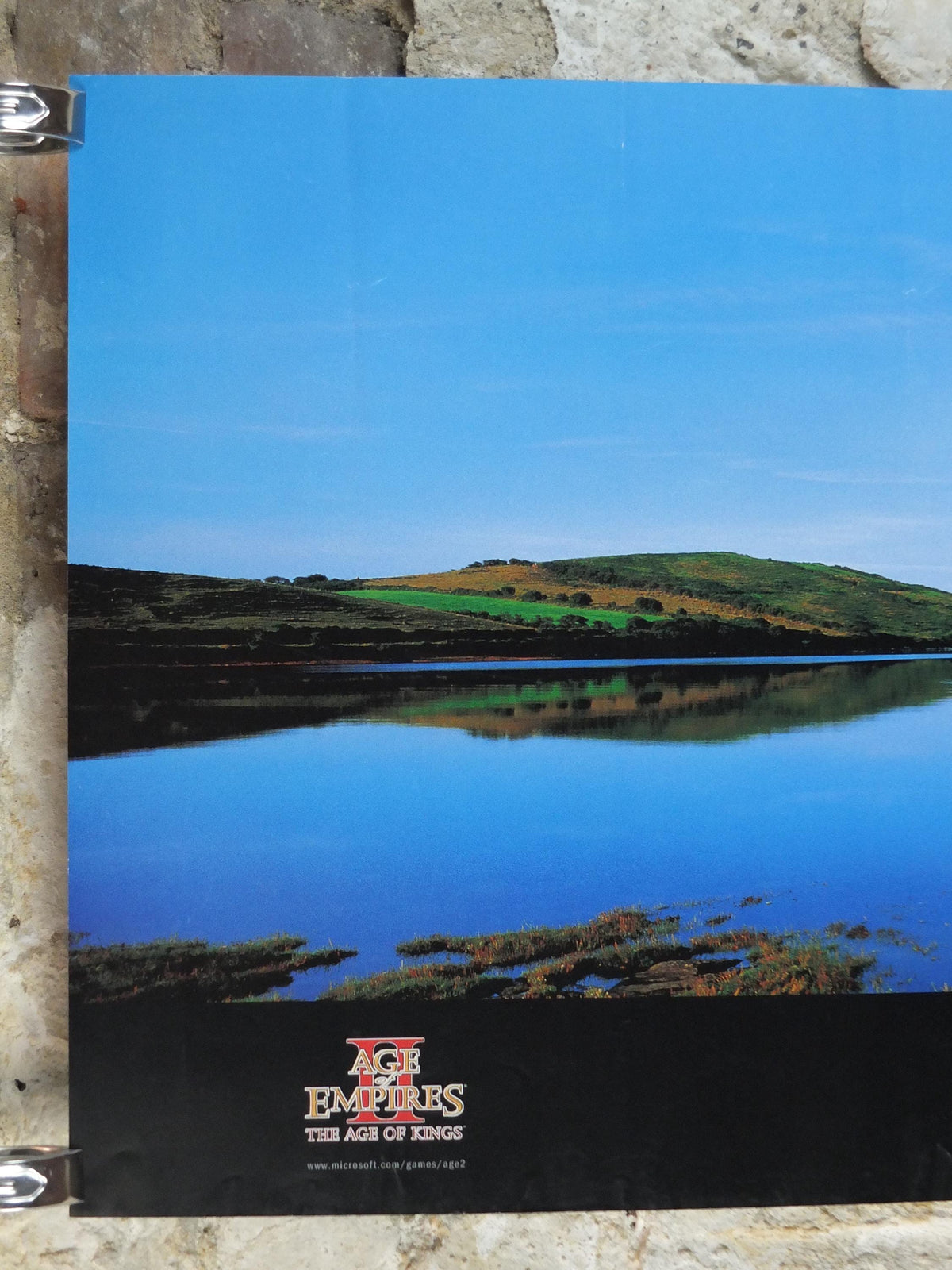 1999 Age of Empires Poster, Age of Kings, Age of Empires 2, PC computer game from Microsoft, Ensemble Studios Game, gaming wall art decor