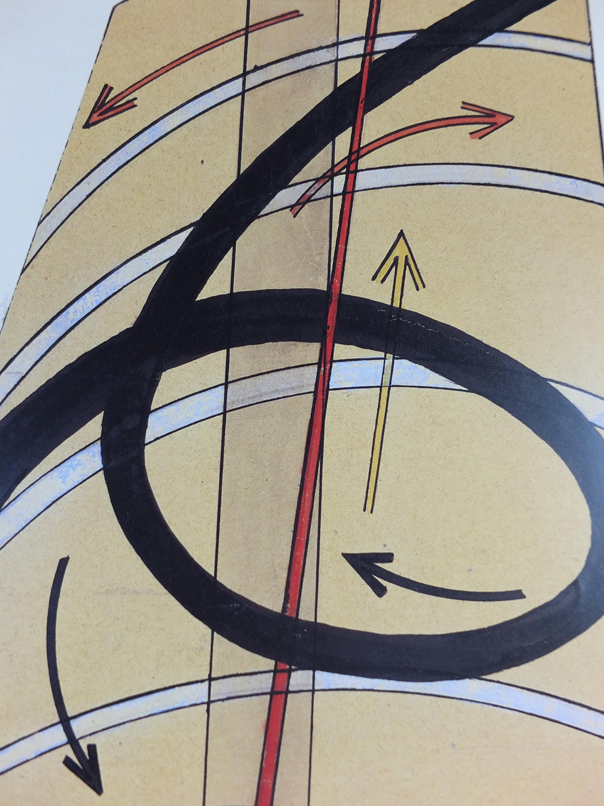 1988 Bauhaus Poster, Laszlo Moholy Nagy, Kinetic-Constructive System, K VII, Kinetisch-Konstruktives System, exhibition, wall art decor