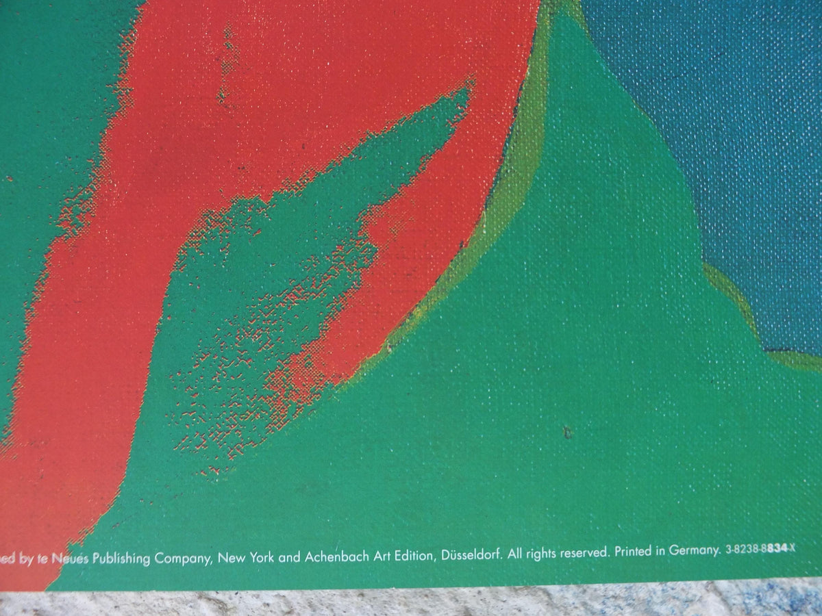 1993 Andy Warhol Poster, Self Portrait 1966 1967, Pop Art, Expressionism, Modernism, gallery wall art decor