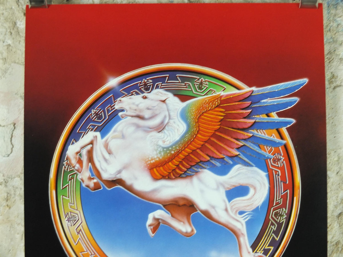 1976 Steve Miller Band Poster, Book of Dreams, Pegasus, by Stanley Mouse and Alton Kelley, music wall art decor