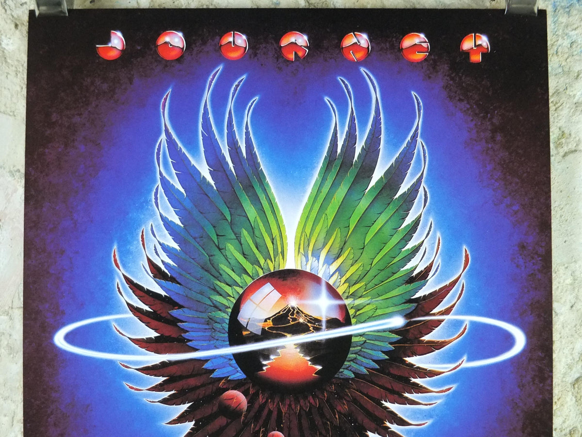 1979 Journey Poster, Evolution, Steve Perry, by Stanley Mouse and Alton Kelley, music wall art decor