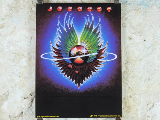 1979 Journey Poster, Evolution, Steve Perry, by Stanley Mouse and Alton Kelley, music wall art decor
