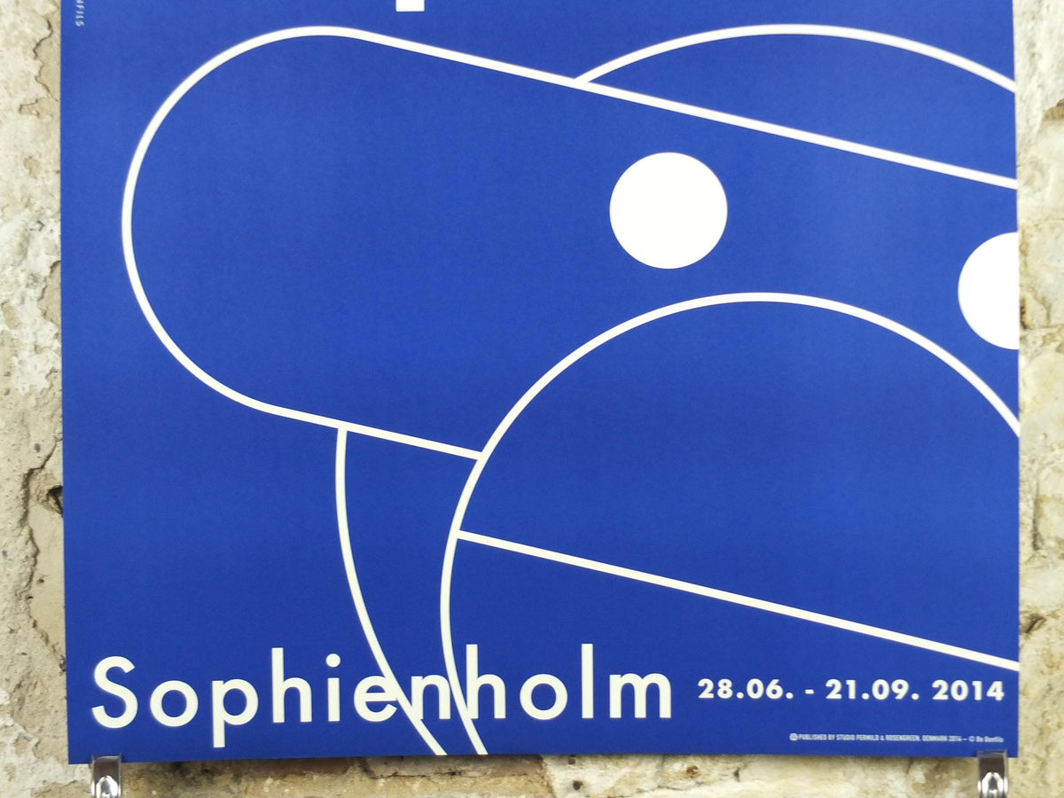 2014 Kay Bojesen Poster, Danish 1950s Design, bear, bjorn, Scandanavian Modernist, Sophienholm, wall art decor