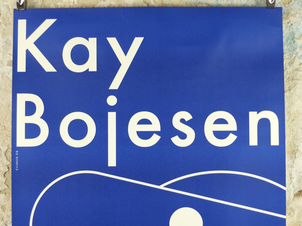 2014 Kay Bojesen Poster, Danish 1950s Design, bear, bjorn, Scandanavian Modernist, Sophienholm, wall art decor