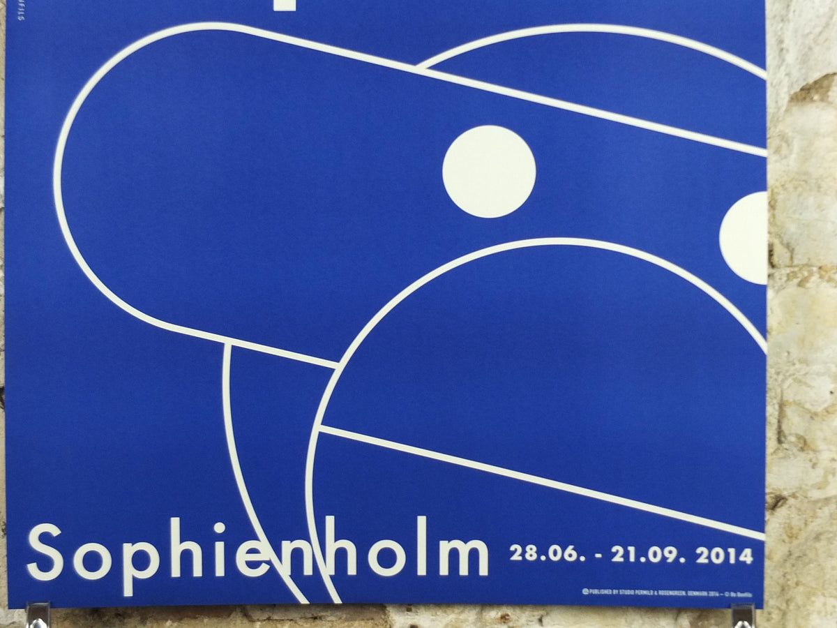 2014 Kay Bojesen Poster, Danish 1950s Design, bear, bjorn, Scandanavian Modernist, Sophienholm, wall art decor