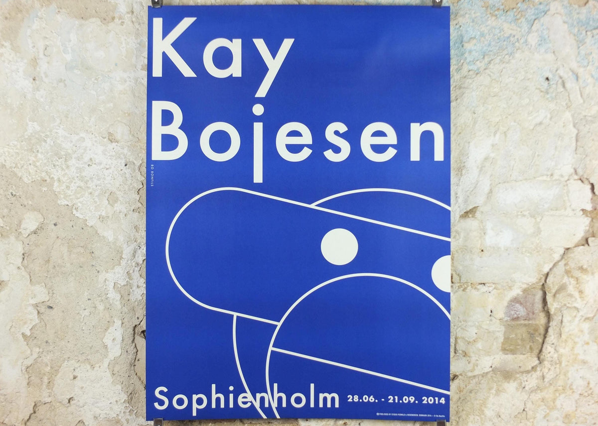 2014 Kay Bojesen Poster, Danish 1950s Design, bear, bjorn, Scandanavian Modernist, Sophienholm, wall art decor