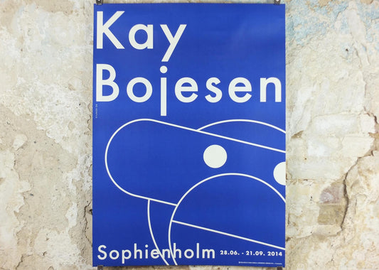 2014 Kay Bojesen Poster, Danish 1950s Design, bear, bjorn, Scandanavian Modernist, Sophienholm, wall art decor