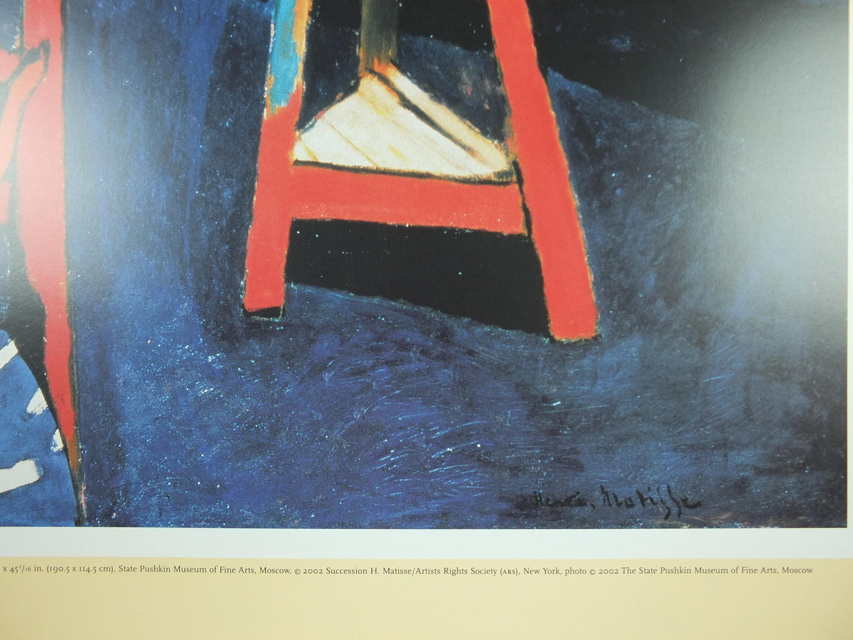 2003 Henri Matisse Poster, Nasturtiums with The Dance, Fauvism, Modernism, Post-Impressionism expressionism, exhibition wall art decor