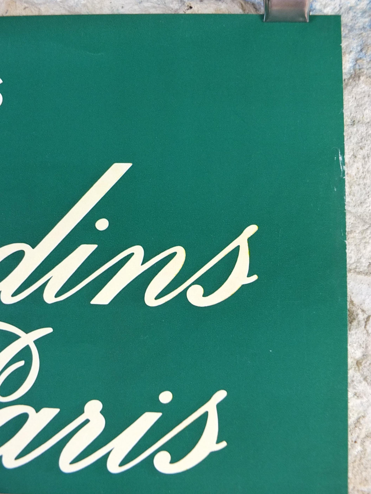 1984 Gardens of Paris Poster, Primula Mairie de Paris Flower Show, Trianon Paris, Garden botanical flora plants blooms, wall art decor