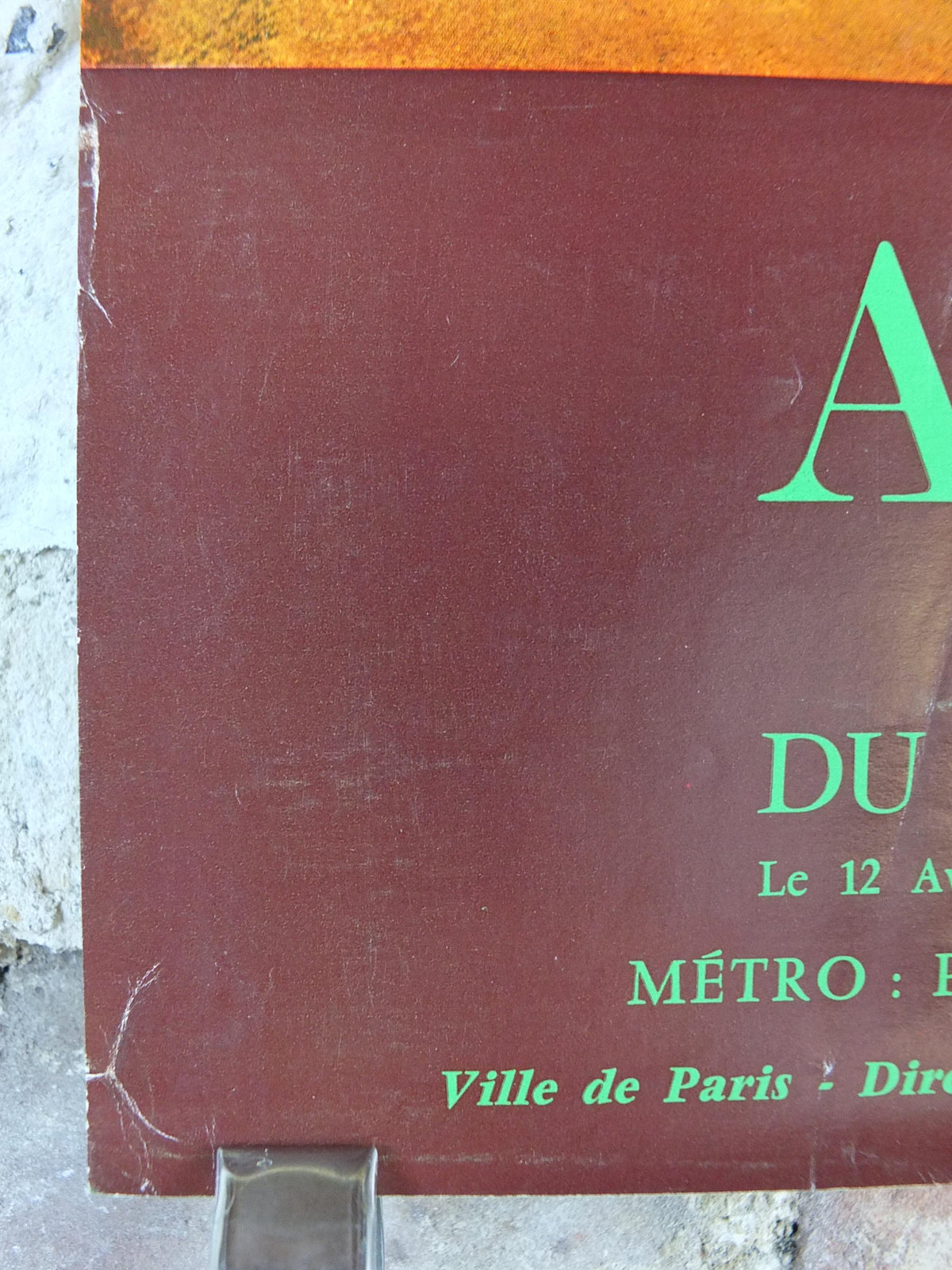 1979 Azaleas Poster, Azelees, Mairie de Paris Flower Show, Porte d'Auteuil, Jardin des Serres d'Auteuil, Garden botanical, wall art decor