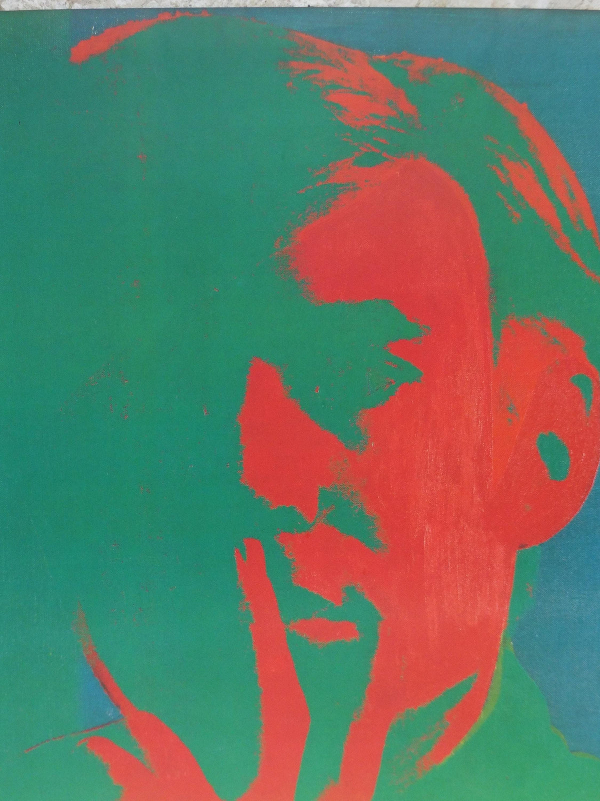 1993 Andy Warhol Poster, Self Portrait 1966 1967, Pop Art, Expressionism, Modernism, gallery wall art decor