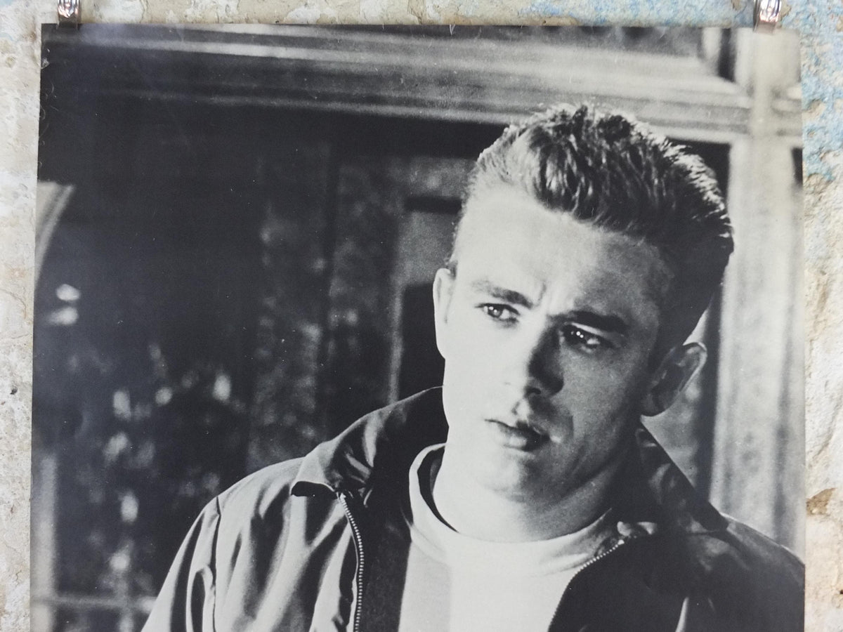 1980 James Dean Poster, Rebel without a Cause, made in Sweden by Scandecor, wall art decor