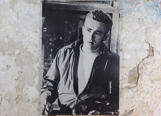 1980 James Dean Poster, Rebel without a Cause, made in Sweden by Scandecor, wall art decor
