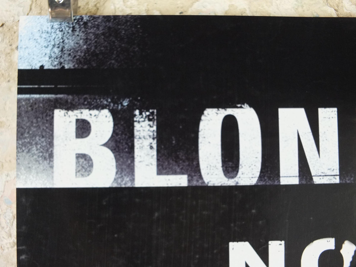 1999 Blondie Poster, No Exit, The Album, original promotion for the album, new wave alternative pop rock, music wall art decor