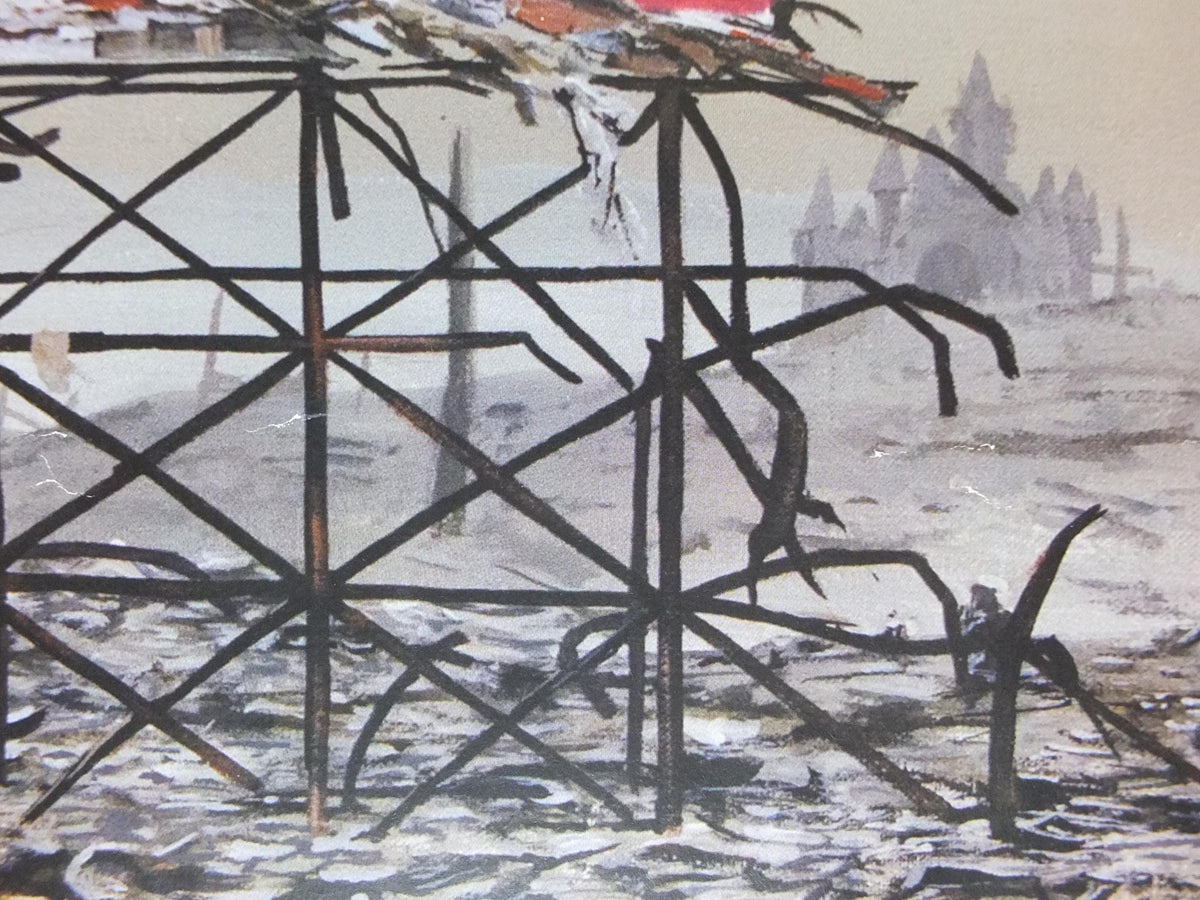 2000s Banksy Poster, Dismaland Bemusement Park, Jeff Gillette, Minnie Mouse, Pop Art gallery exhibition, wall art decor