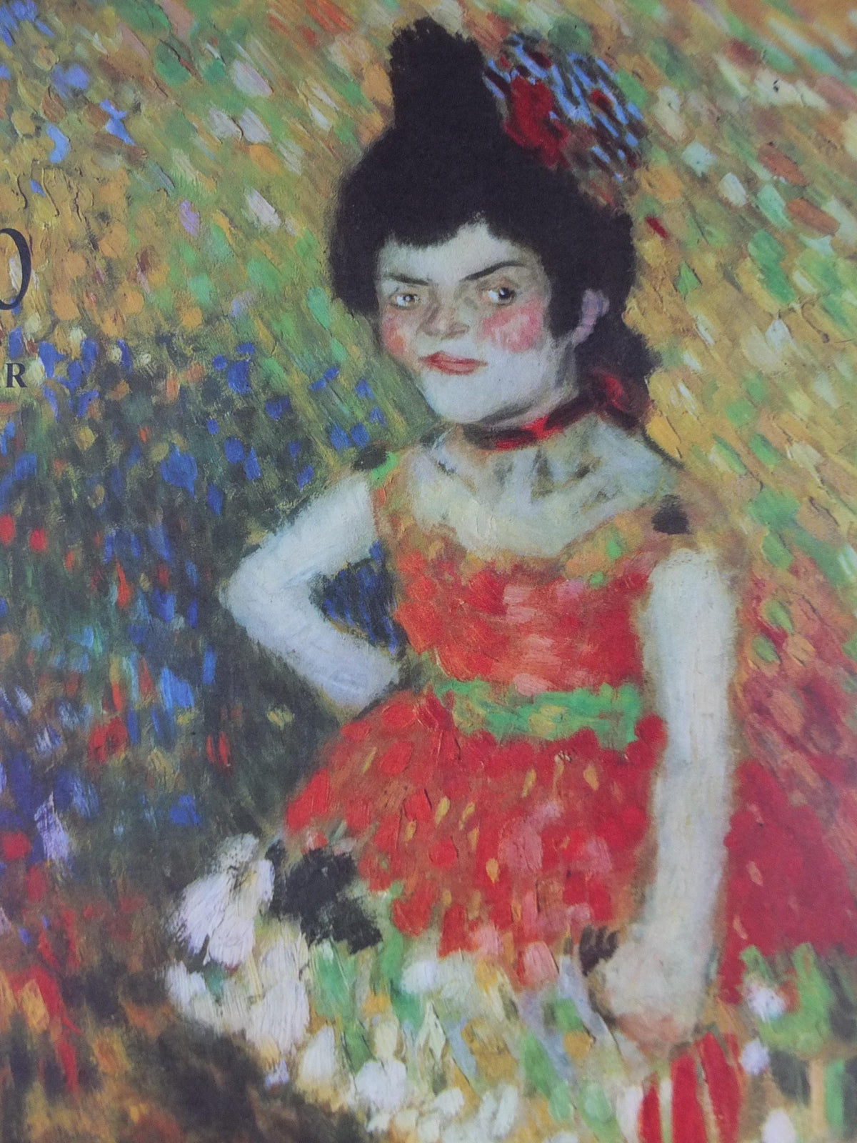 1966 Pablo Picasso Poster, The Dwarf Dancer, Danseuse Naine 1901, Blue period, Picasso Museum Barcelona, exhibition wall art decor