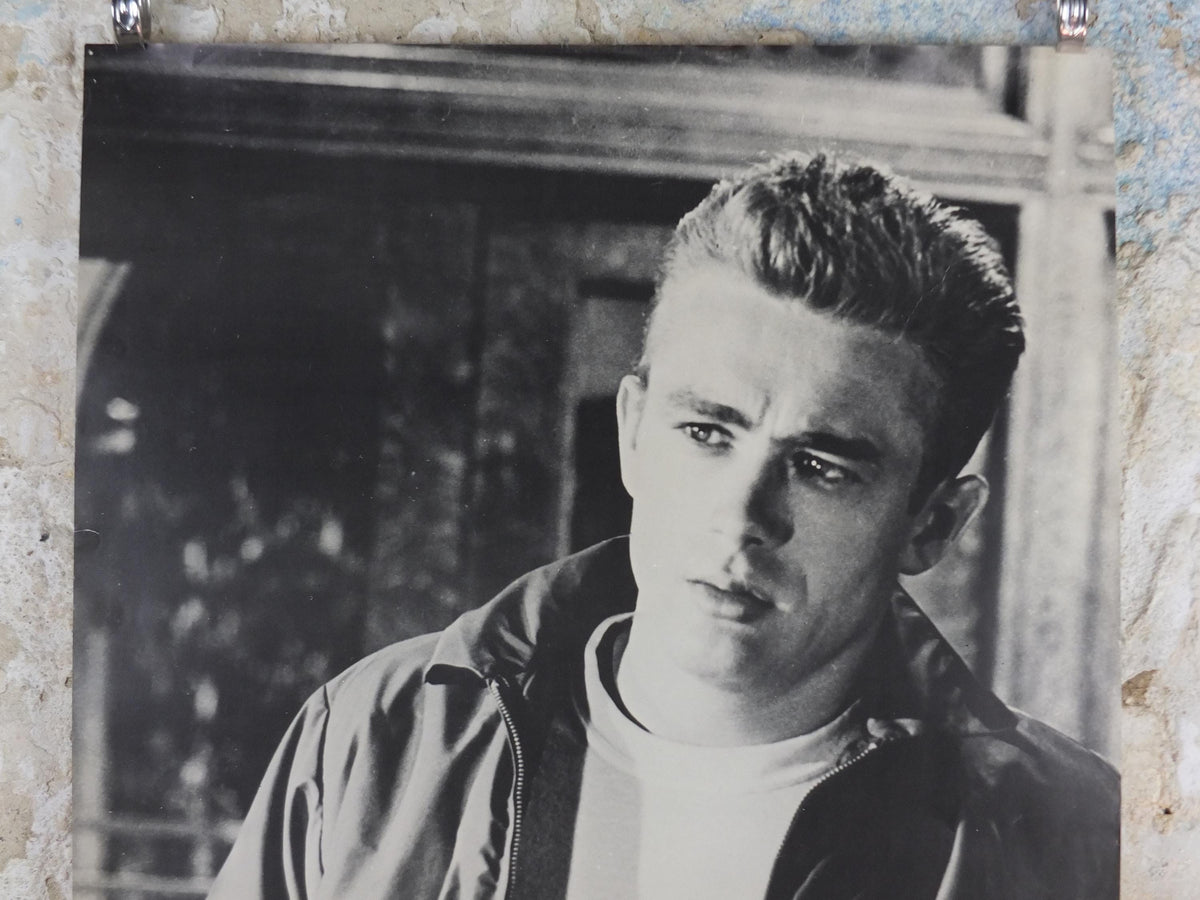 1980 James Dean Poster, Rebel without a Cause 1955, made in Sweden by Scandecor, wall art decor