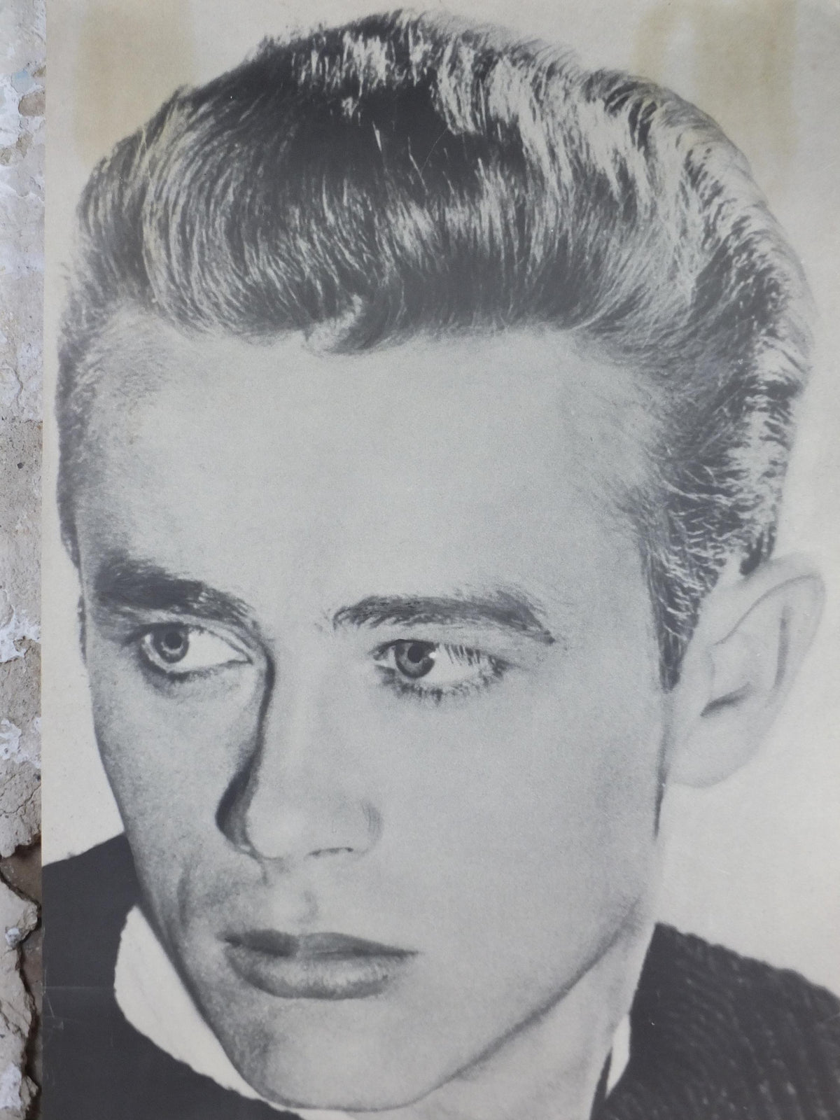 1976 James Dean Poster, Rebel without a Cause 1955, made in Scotland by Pace International, wall art decor