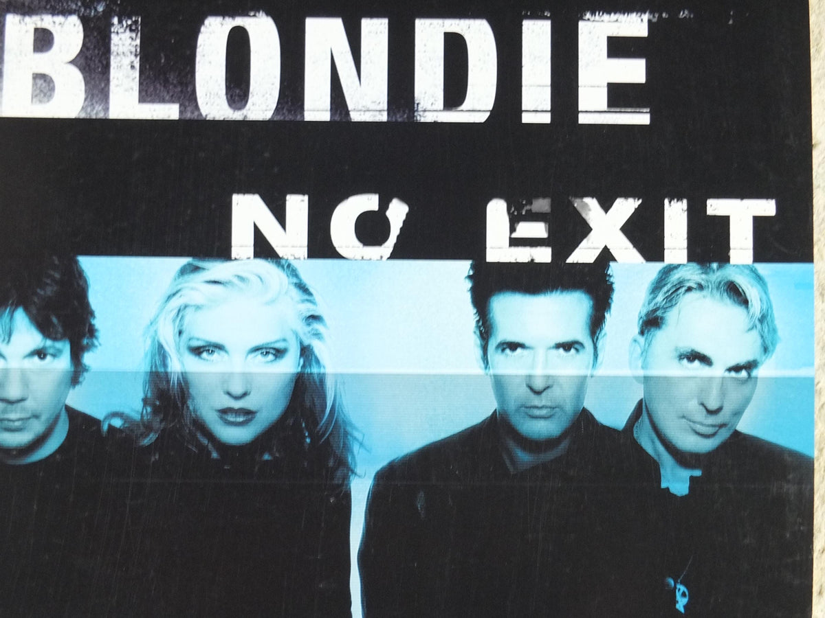1999 Blondie Poster, No Exit, The Album, original promotion for the album, new wave alternative pop rock, music wall art decor