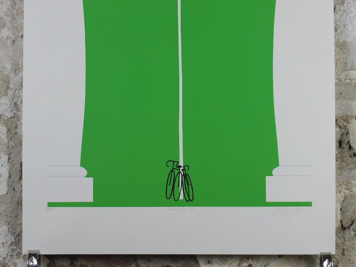 1987 Thomas McKnight Poster, Constitution 1987, Washington DC, signed, limited edition serigraph, wall art decor