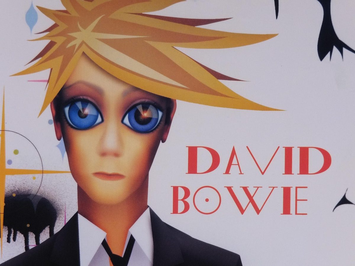 2003 David Bowie Poster, Reality - 24th studio album, the UK leg of A Reality Tour, wall art decor