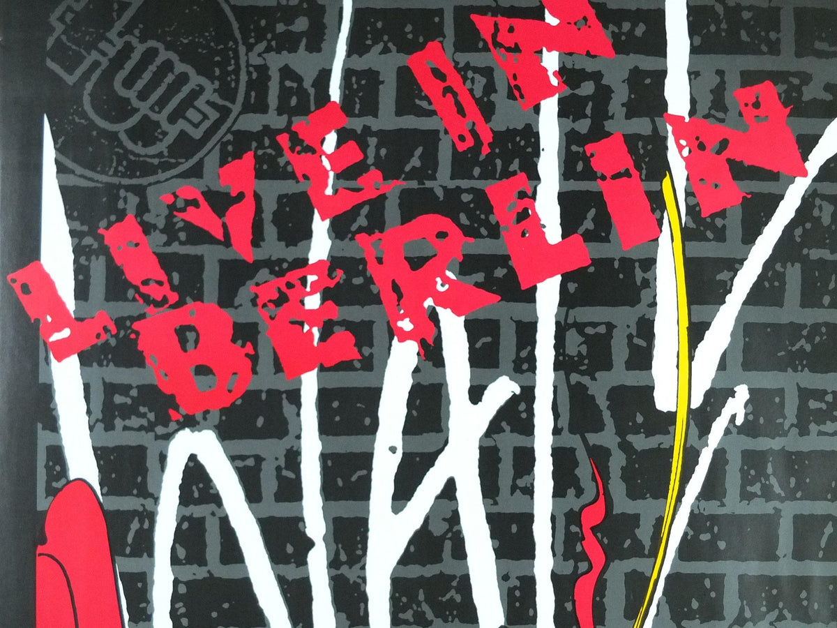 1990 The Wall – Live in Berlin Poster, held on 21 July at Potsdamer Platz, Pink Floyd, musical wall art decor